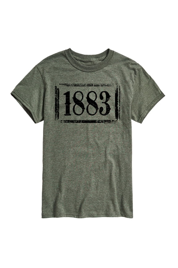 Yellowstone - 1883 Logo - Men's Short Sleeve Graphic T-Shirt
