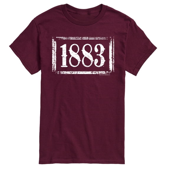 Yellowstone - 1883 Logo - Men's Short Sleeve Graphic T-Shirt