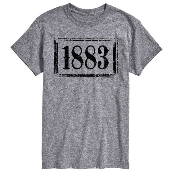 Yellowstone - 1883 Logo - Men's Short Sleeve Graphic T-Shirt
