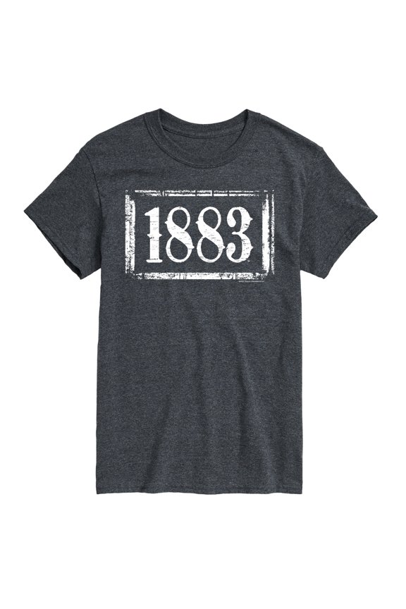 Yellowstone - 1883 Logo - Men's Short Sleeve Graphic T-Shirt