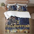 Yellowstone 3Piece Bedding Set（1 Quilt Cover +2 Pillowcases） For Kids