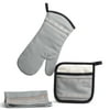 Yellowstone 3-Piece Oven Mitt, Pot Holder, & Tea Towel Kitchen Linen Set, Rip Collection
