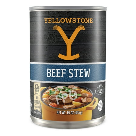 Yellowstone Beef Stew with Potatos & Carrots, 15 oz. Can, Shelf-Stable