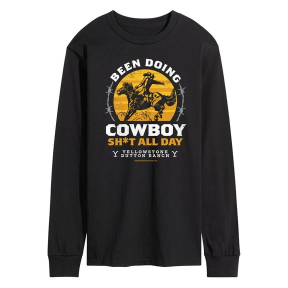 Yellowstone - Been Doing Cowboy - Men's Long Sleeve T-Shirt