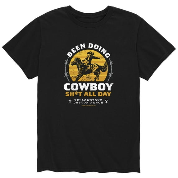 Yellowstone - Been Doing Cowboy - Men's Short Sleeve Graphic T-Shirt