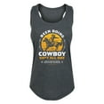 thumbnail image 1 of Yellowstone - Been Doing Cowboy - Women's Racerback Tank Top, 1 of 5