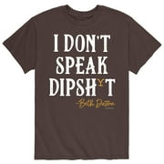 Yellowstone - Beth Dutton "I Dont Speak Dipshi-t" Mens Short Sleeve Graphic T-Shirt
