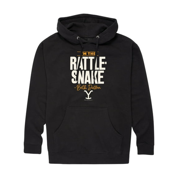 Yellowstone - Beth Dutton Im The Rattlesnake - Men'S Fleece Pullover Hoodie