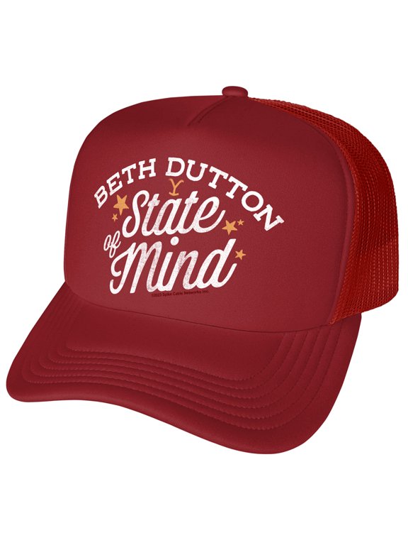 Yellowstone Beth Dutton Stand Of Mind Foam Snapback Trucker Hat - Unisex for Men and Women