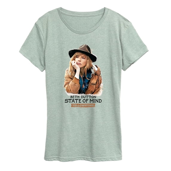 Yellowstone - Beth Dutton State Of Mind - Women's Short Sleeve Graphic T-Shirt