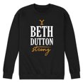thumbnail image 1 of Yellowstone - Beth Dutton Strong - Men's Crew Neck Fleece Pullover, 1 of 6