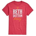 thumbnail image 1 of Yellowstone - Beth Dutton Strong - Men's Short Sleeve Graphic T-Shirt, 1 of 6