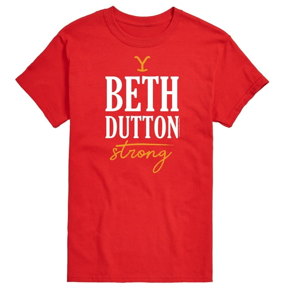 Yellowstone - Beth Dutton Strong - Men's Short Sleeve Graphic T-Shirt