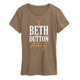 thumbnail image 1 of Yellowstone - Beth Dutton Strong Short Sleeve Graphic T-Shirt, 1 of 4