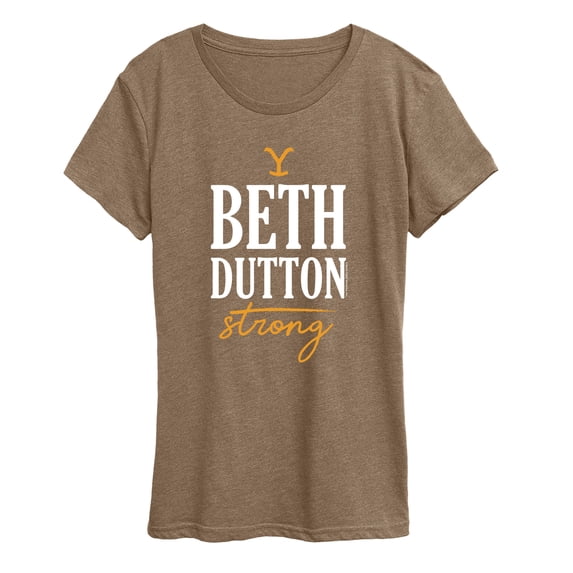 Yellowstone - Beth Dutton Strong Short Sleeve Graphic T-Shirt
