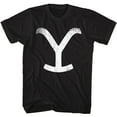thumbnail image 1 of Yellowstone Big Y Logo Black Adult T-Shirt, 1 of 2