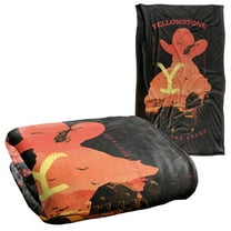 Yellowstone Blanket, 36"x58" Yellowstone Wear The Brand Silky Touch Super Soft Throw Blanket