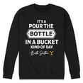 thumbnail image 1 of Yellowstone - Bottle In Bucket Day - Men's Crew Neck Fleece Pullover, 1 of 6