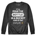thumbnail image 1 of Yellowstone - Bottle In Bucket Day - Men's Crew Neck Fleece Pullover, 1 of 6