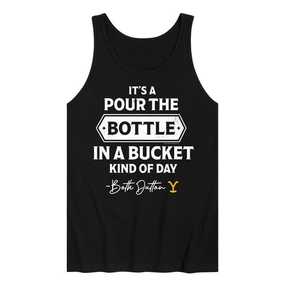 Yellowstone - Bottle In Bucket Day - Men's Jersey Tank Top