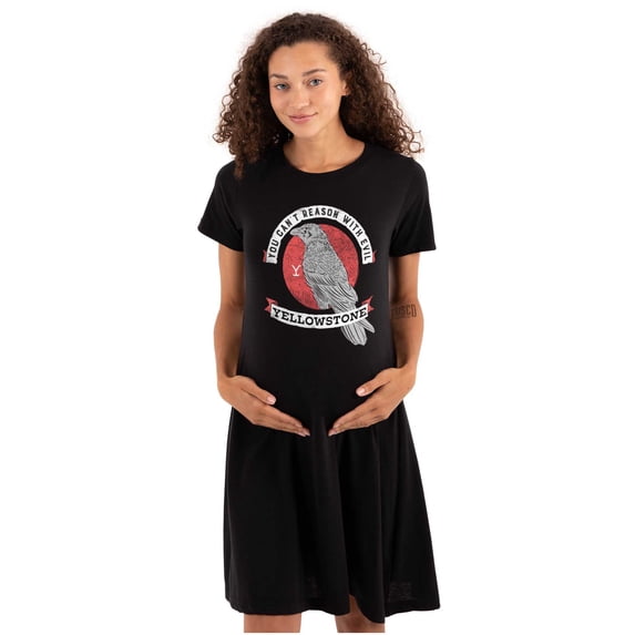 Yellowstone Can't Reason with Evil Women's Maternity Dress Brisco Brands L