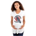 thumbnail image 1 of Yellowstone Can't Reason with Evil Women's Maternity T Shirt Tee Brisco Brands S, 1 of 3