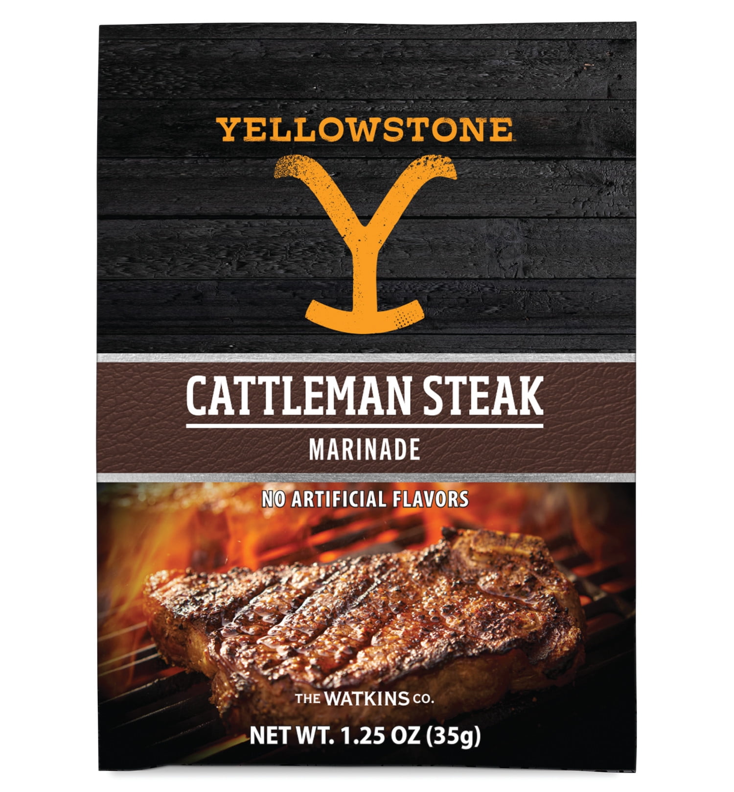 Yellowstone Cattleman Steak Marinade 1.25 oz