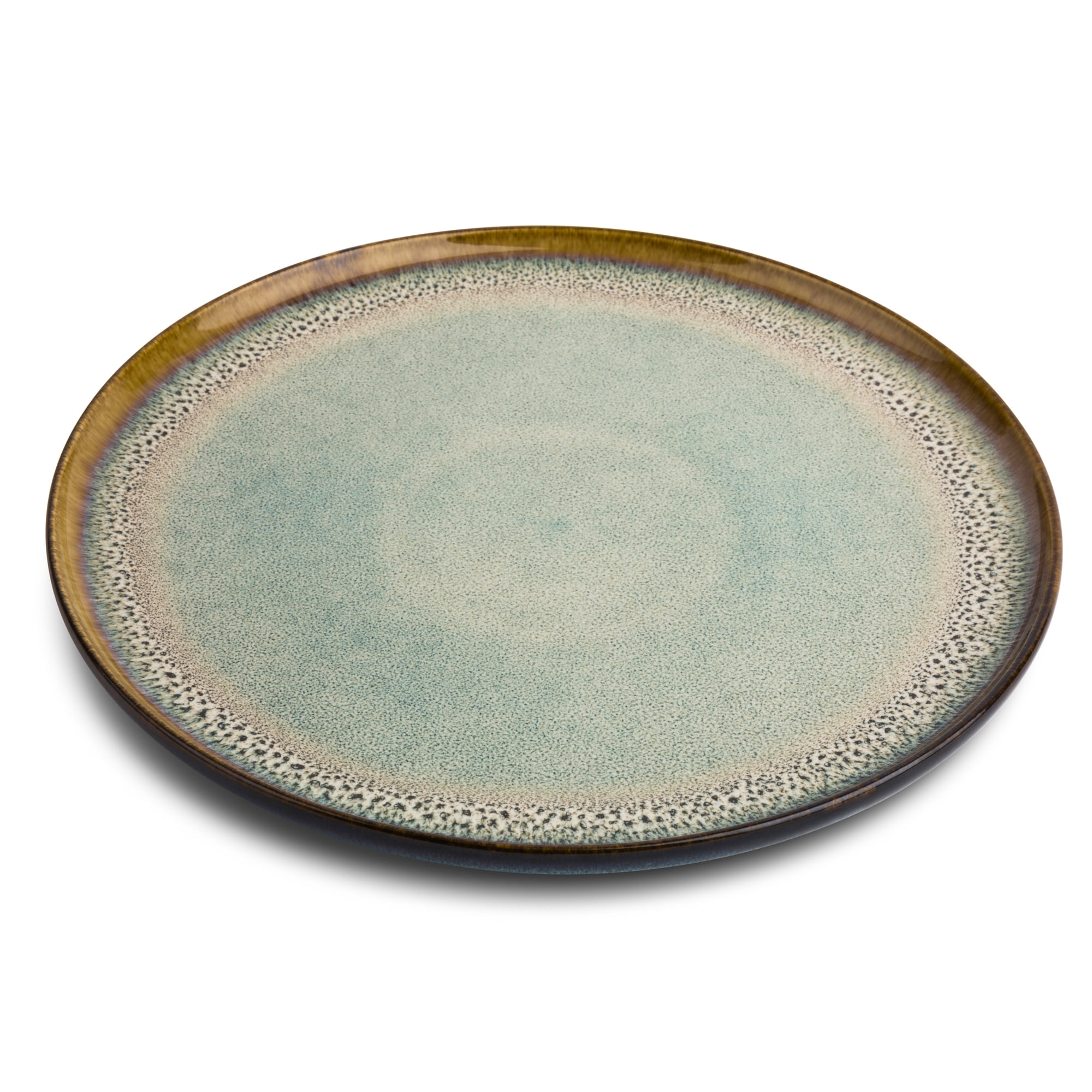 Yellowstone Ceramic Round Dinner Plate, Kayce Collection
