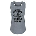 thumbnail image 1 of Yellowstone - Certified Buckle Bunny - Women's Racerback Tank Top, 1 of 5