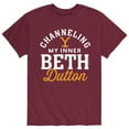 thumbnail image 1 of Yellowstone - Channeling Inner Beth Dutton - Men's Short Sleeve Graphic T-Shirt, 1 of 5