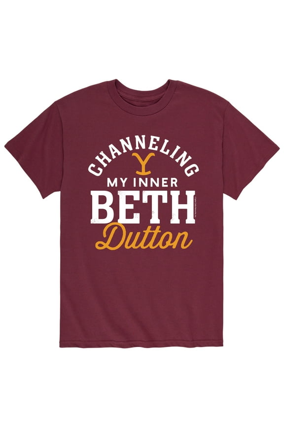- Channeling Inner Beth Dutton - Men's Short Sleeve Graphic T-Shirt