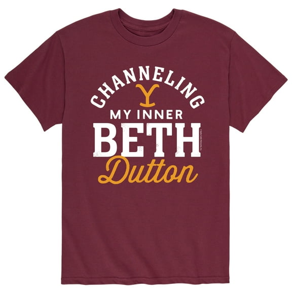 Yellowstone - Channeling Inner Beth Dutton - Men's Short Sleeve Graphic T-Shirt