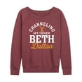 thumbnail image 1 of Yellowstone - Channeling Inner Beth Dutton - Women's Lightweight French Terry Long Sleeve Shirt, 1 of 5