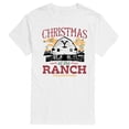 thumbnail image 1 of Yellowstone - Christmas At The Ranch - Men's Short Sleeve Graphic T-Shirt, 1 of 6