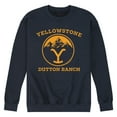 thumbnail image 1 of Yellowstone - Circular Lock 86 - Men's Long Sleeve Crew Neck Fleece, 1 of 5