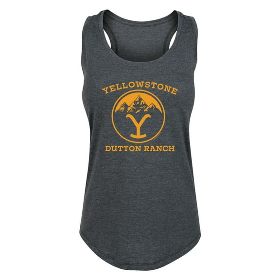 Yellowstone - Circular Lock 86 - Women's Racerback Tank