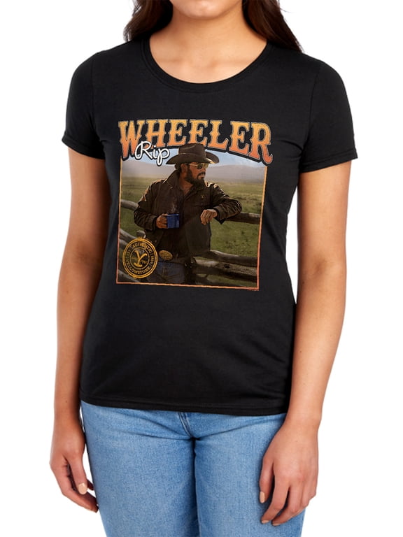 Yellowstone Coffee with Rip Wheeler Women's T Shirt, Black, Small