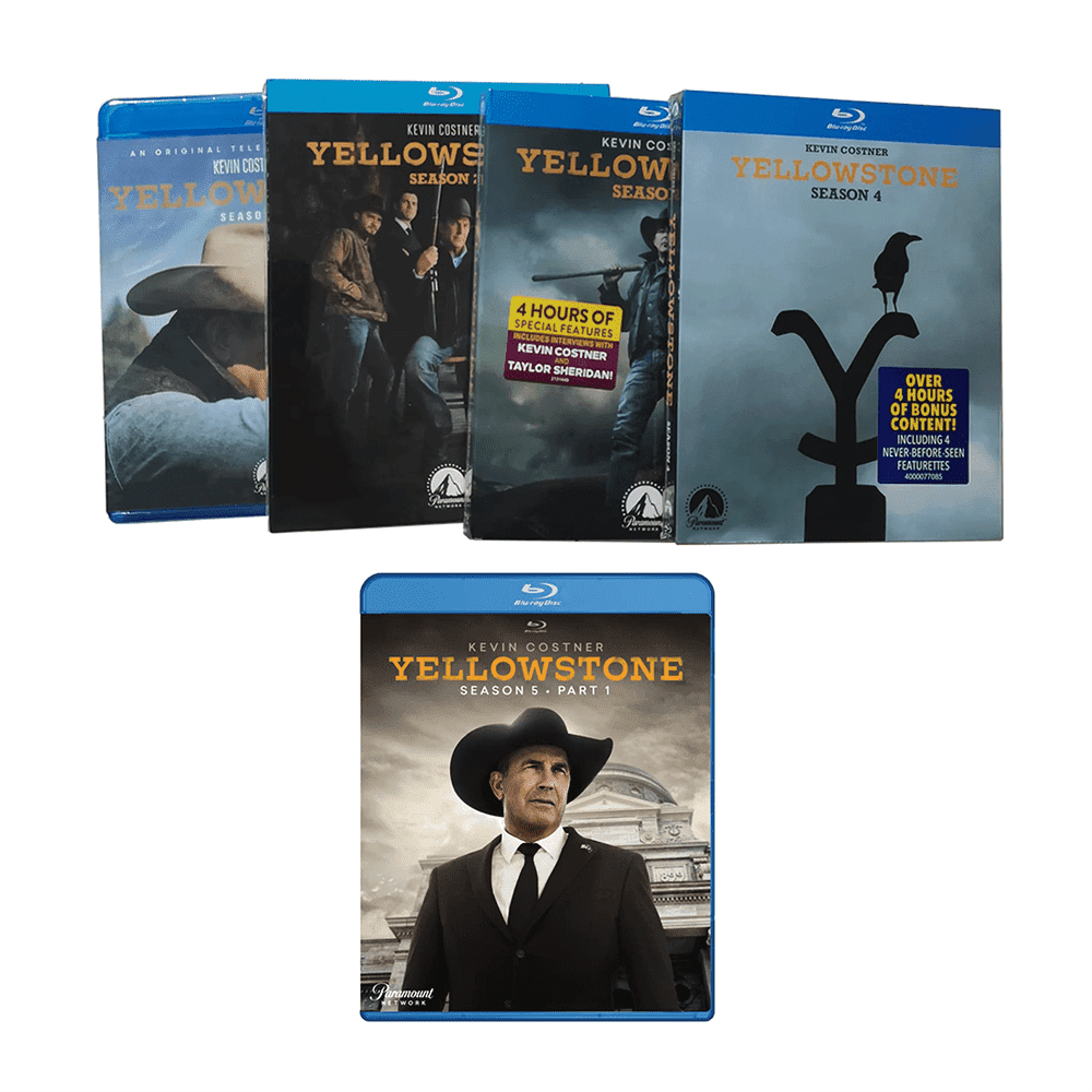 Blu Ray Yellowstone All Seasons Free Yellowstone Season Five, Part - Main Image