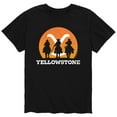 thumbnail image 1 of Yellowstone - Cowboy Sunset - Men's Short Sleeve Graphic T-Shirt, 1 of 5