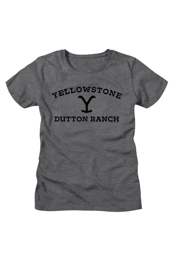 Yellowstone Dark Logo Graphite Heather Women's T-Shirt