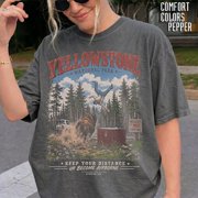 Yellowstone Do Not Pet The Fluffy Cows Shirt, Funny Bison Meme Tee, National Park Graphic, Wildlife Lover Gift
