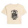 thumbnail image 1 of Yellowstone - Don't Make Me Go Beth Dutton - Juniors Cropped Graphic T-Shirt, 1 of 4