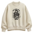 thumbnail image 1 of Yellowstone - Don't Make Me Go Beth Dutton - Women's Oversized Fleece Crew Sweatshirt, 1 of 4