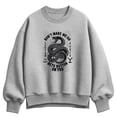 thumbnail image 1 of Yellowstone - Don't Make Me Go Beth Dutton - Women's Oversized Fleece Crew Sweatshirt, 1 of 4