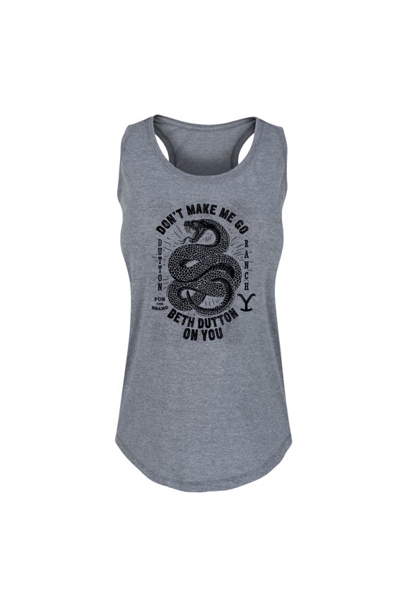 - Don't Make Me Go Beth Dutton - Women's Racerback Tank Top