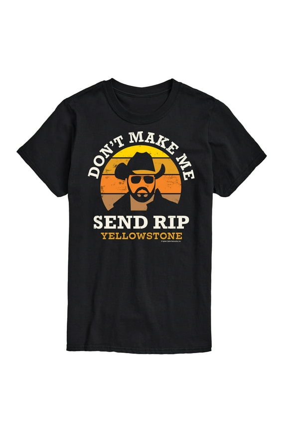 - Don't Make Me Send Rip - Men's Short Sleeve Graphic T-Shirt