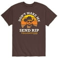 thumbnail image 1 of Yellowstone - Don't Make Me Send Rip - Men's Short Sleeve Graphic T-Shirt, 1 of 4