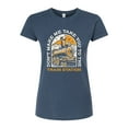 thumbnail image 1 of Yellowstone - Don't Make Me Take You Train Station - Juniors Fitted Graphic T-Shirt, 1 of 5