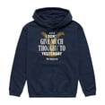 thumbnail image 1 of Yellowstone - Dont Give Much Thought To Yesterday   - Men'S Fleece Pullover Hoodie, 1 of 5