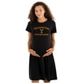 thumbnail image 1 of Yellowstone Dutton Ranch Arched Logo Women's Maternity Dress Brisco Brands M, 1 of 3